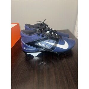 Nike Alpha Menace 4 Pro Football Cleats Men's Size 11.5 FD7037-401 Navy Blue